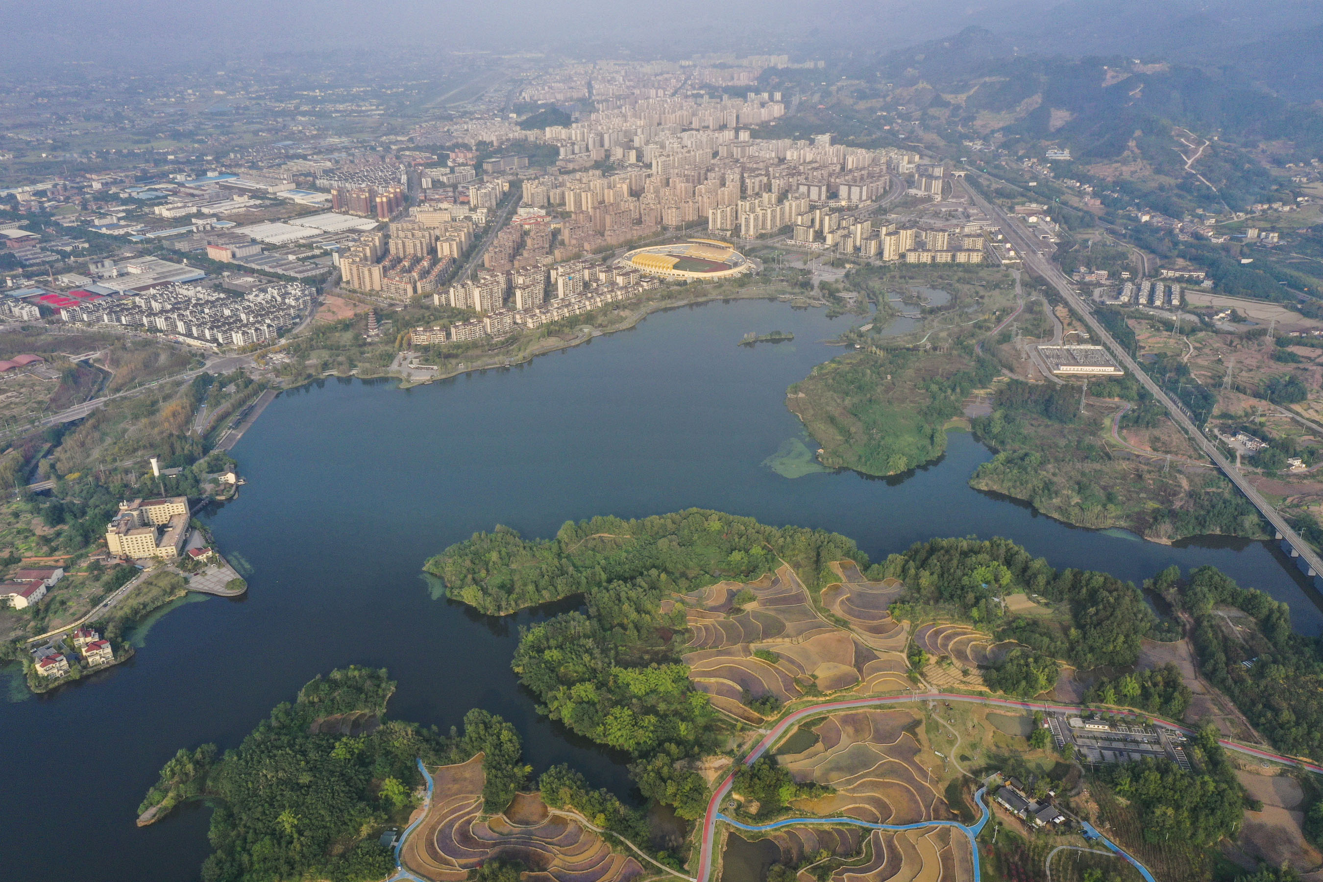 沒有大江大湖為何能成“國際濕地城市”？——重慶市梁平區探索濕地保護利用新路徑觀察
